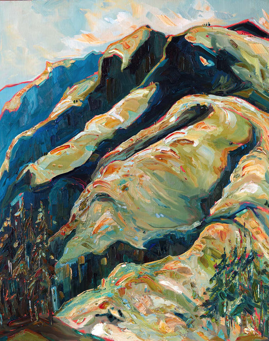 And All Returns to This (Hood River) - giclee print.