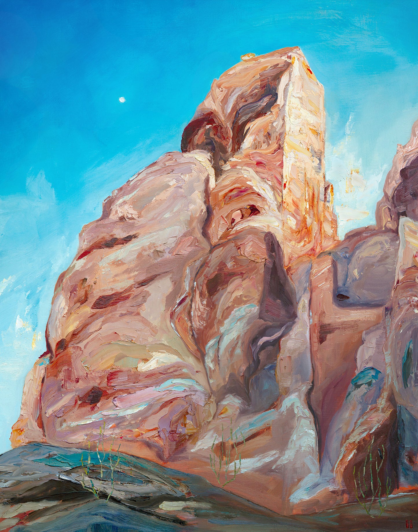 To Face a New Morn - giclee print.