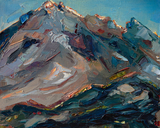 In Mornings Rays (North Sister) - giclee print.