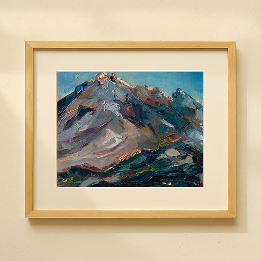 In Mornings Rays (North Sister) - giclee print.