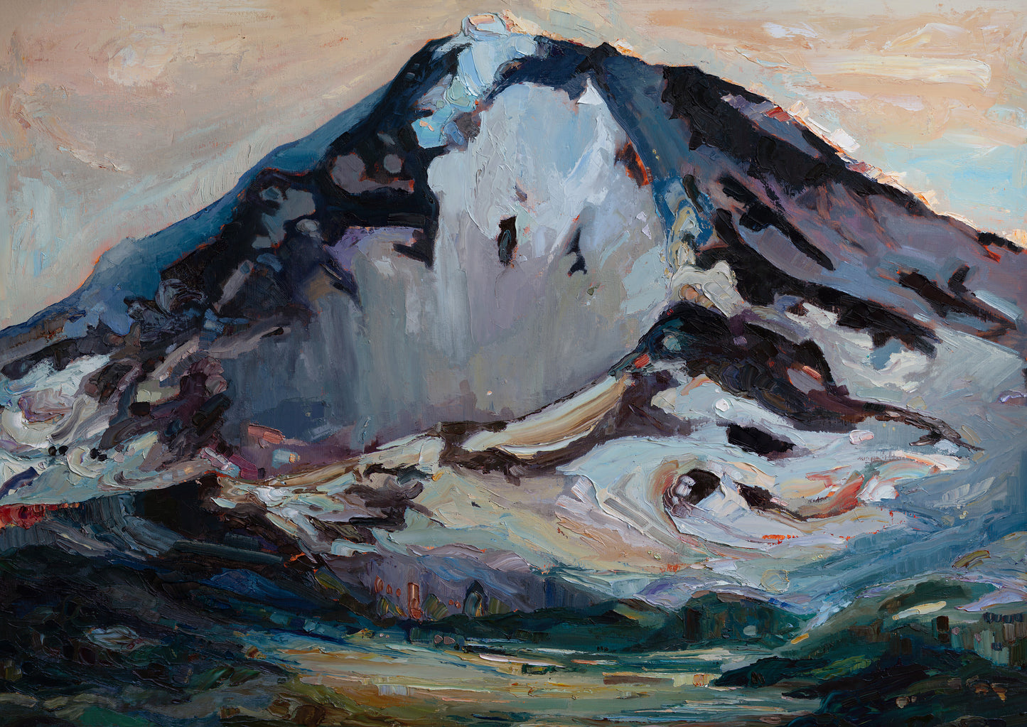 In The Shadow of Your Wing (North Sister) - giclee print.
