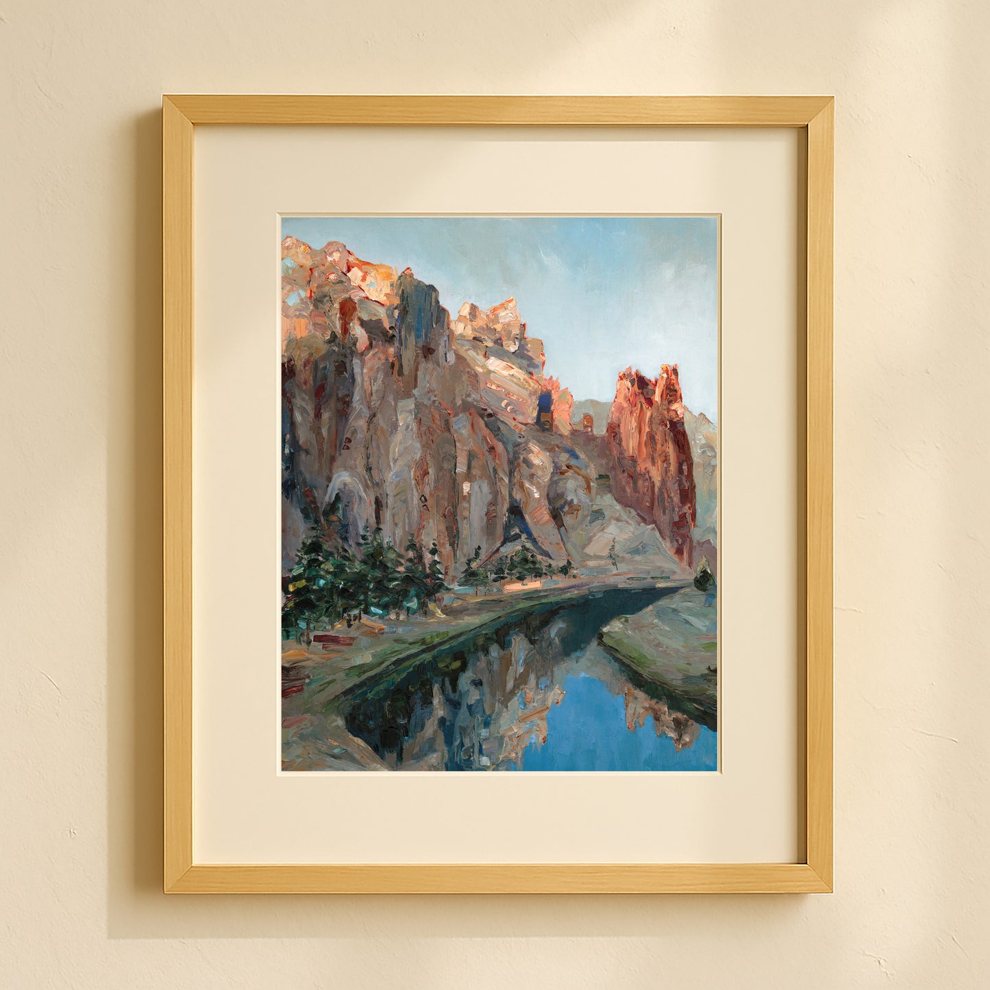 The Bond of Kinship (Smith Rock) - giclee print.