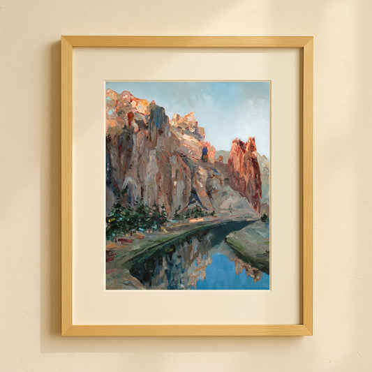The Bond of Kinship (Smith Rock) - giclee print.
