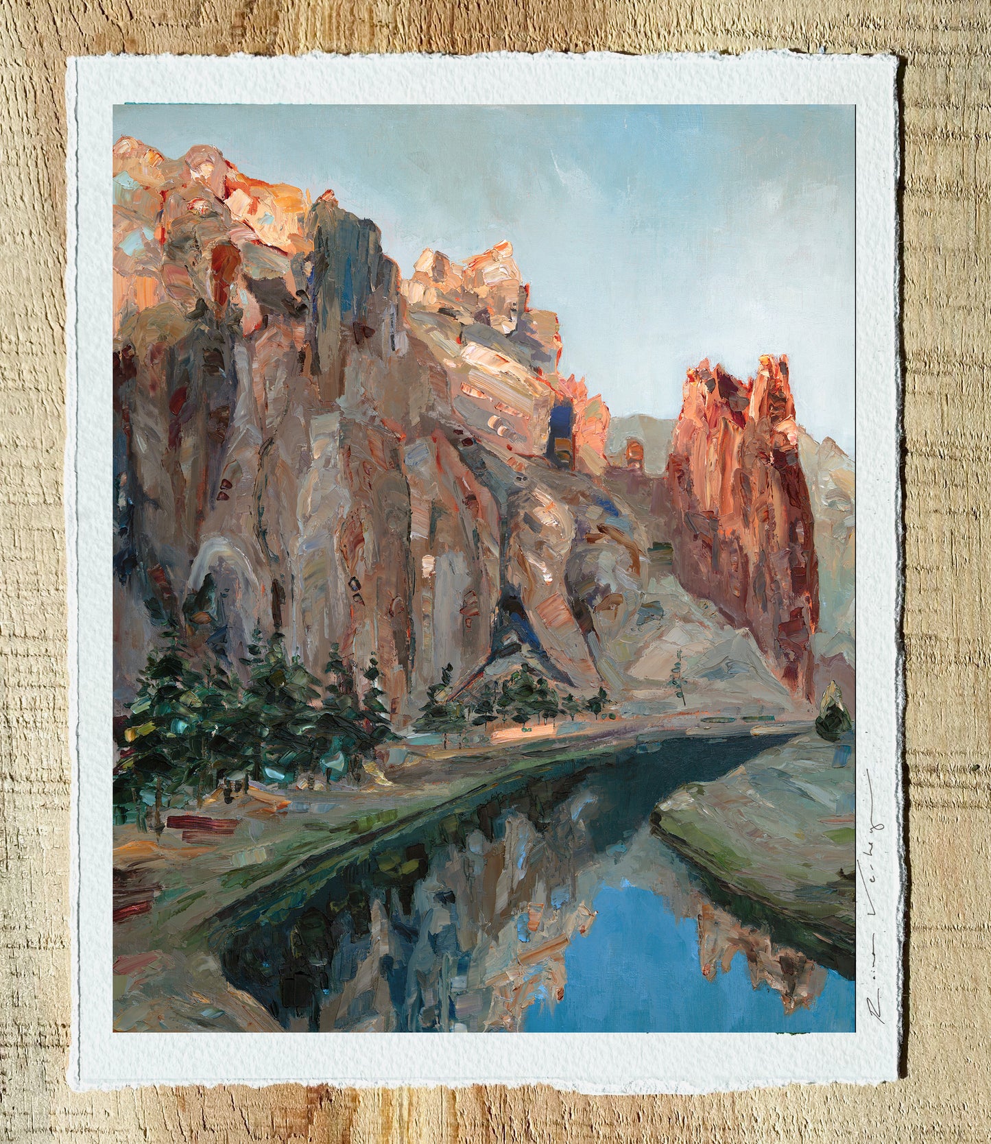 The Bond of Kinship (Smith Rock) - giclee print.