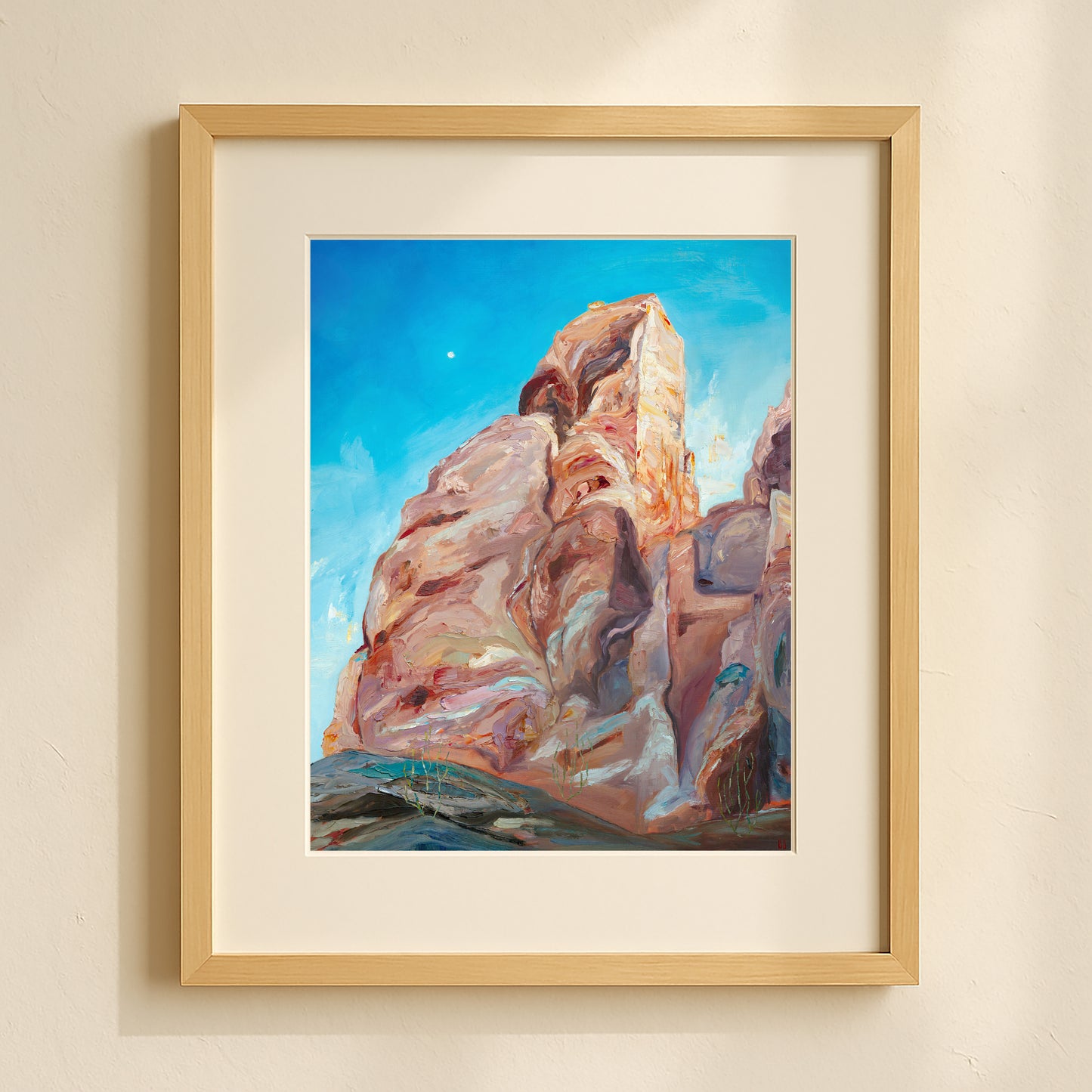 To Face a New Morn - giclee print.